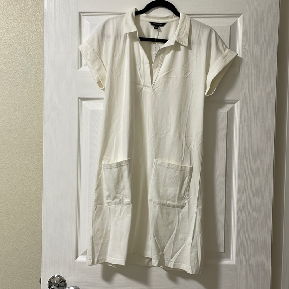 Brand New Banana Republic Factory v-neck polo dress